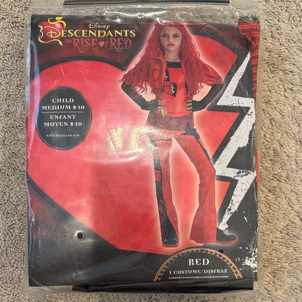 Disney Red 'Rise of Red' Kids Costume - Red